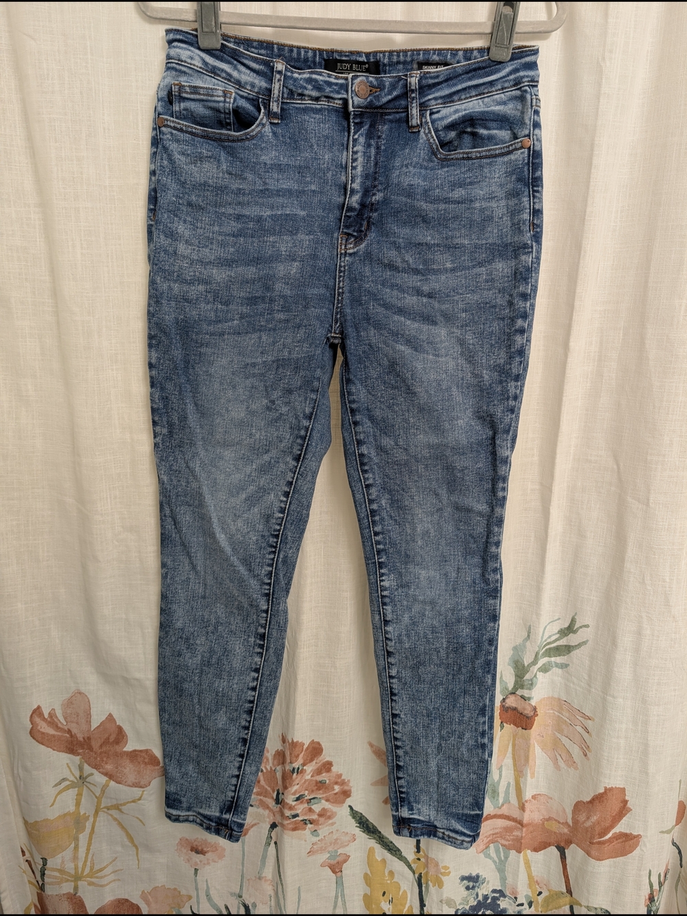 Judy Blue Skinny Fit Jeans Size 11/30 Medium Wash Stretch Denim